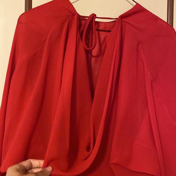 Red Flapper Dress - Picture 4 of 5